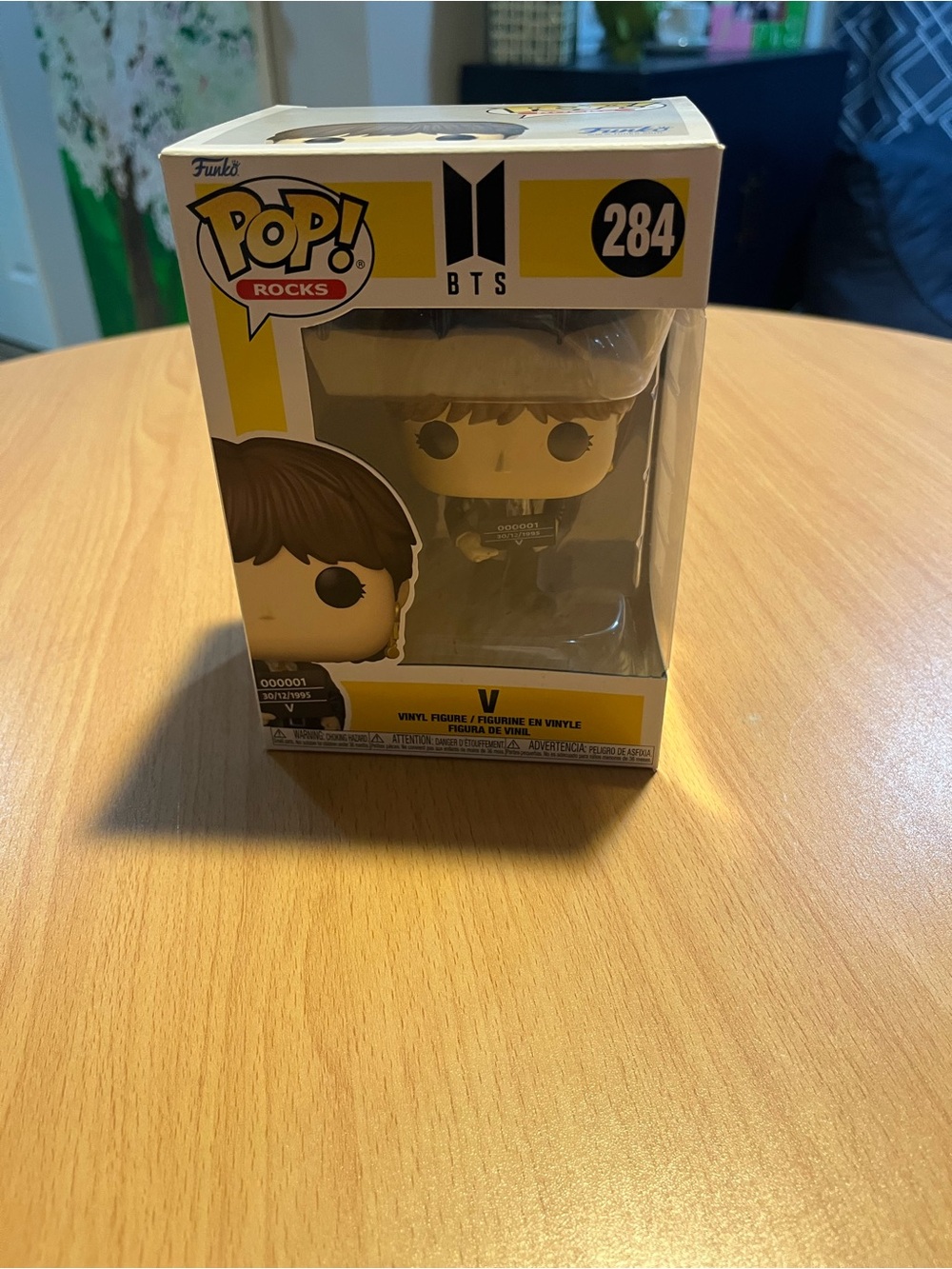 Funko POP! V BTS Yellow and White Vinyl Figure #284